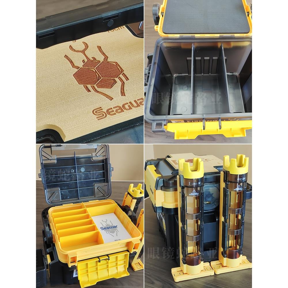 The factory's Seaguar Sigleua fishing tank can be used in a large multi-capacity collection of rods